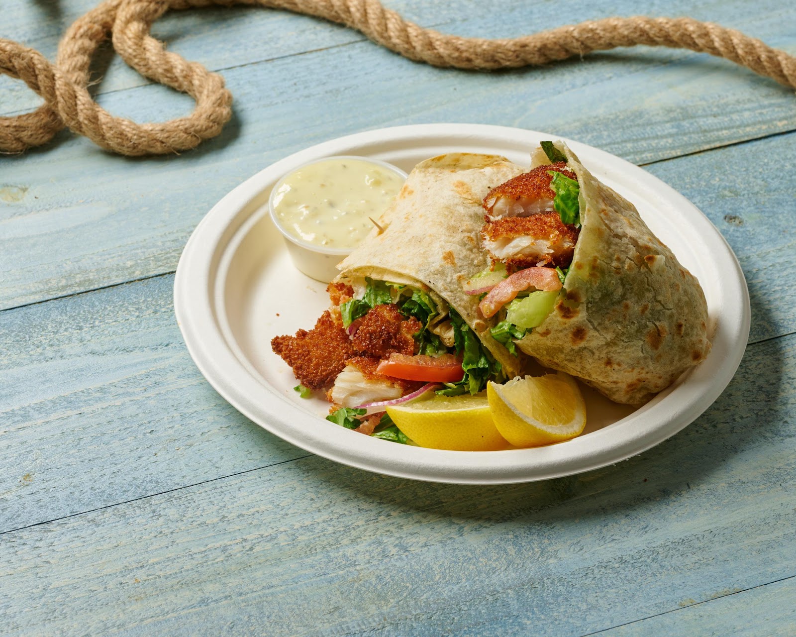 Crispy Fish Wrap