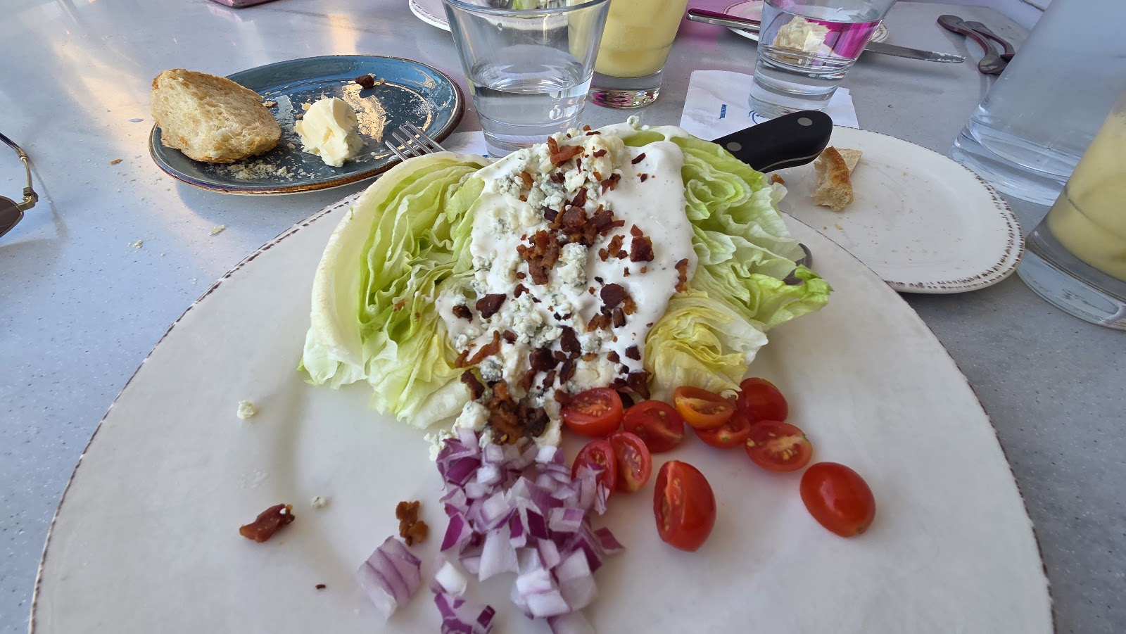 Wedge Salad with Bacon