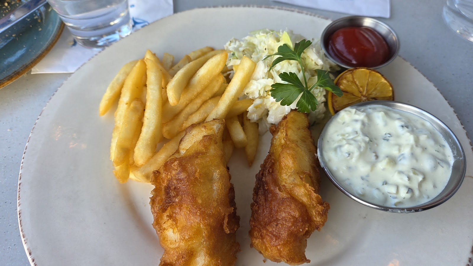 Beer-Battered Fish & Chips