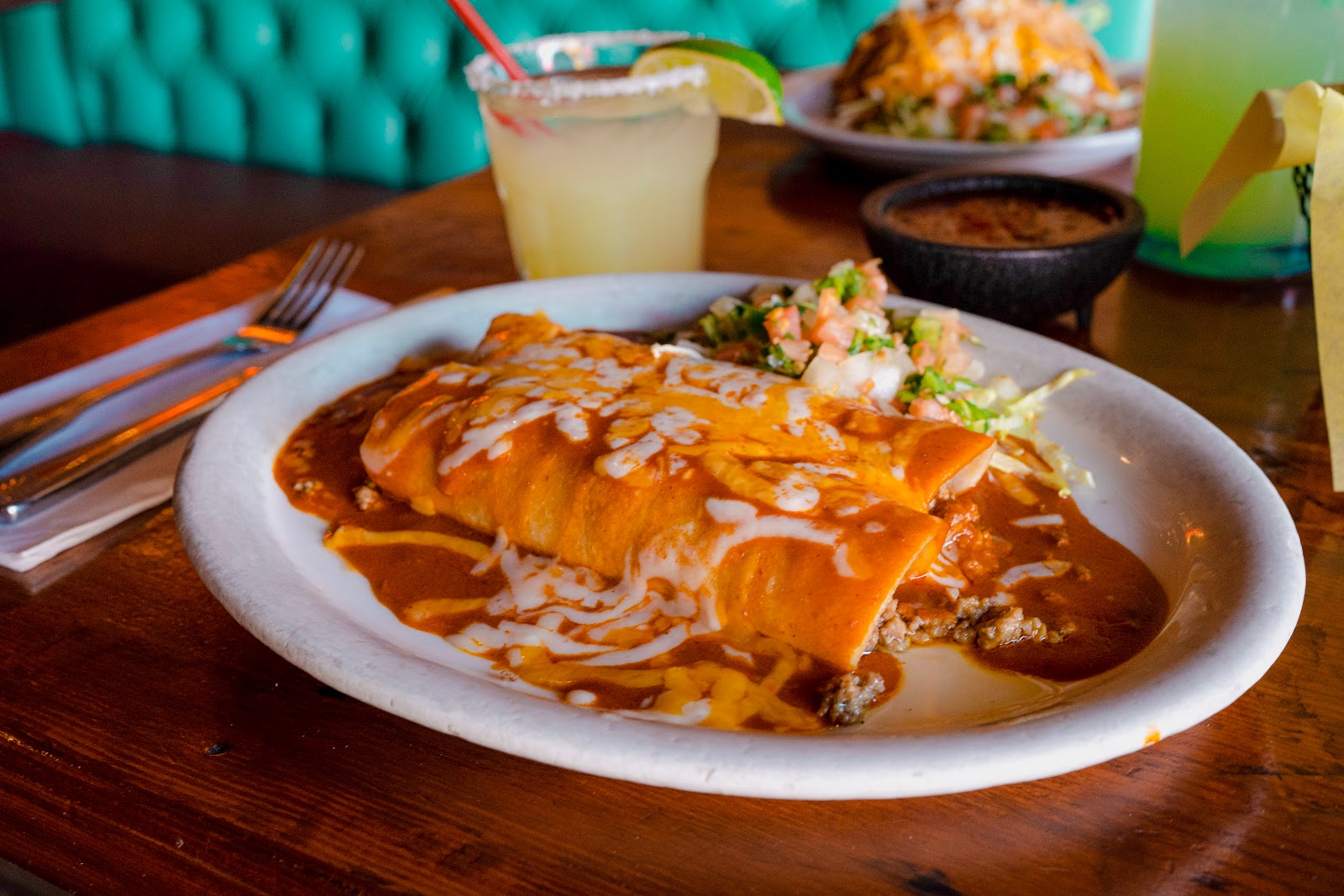 Pork Chile Verde Burrito