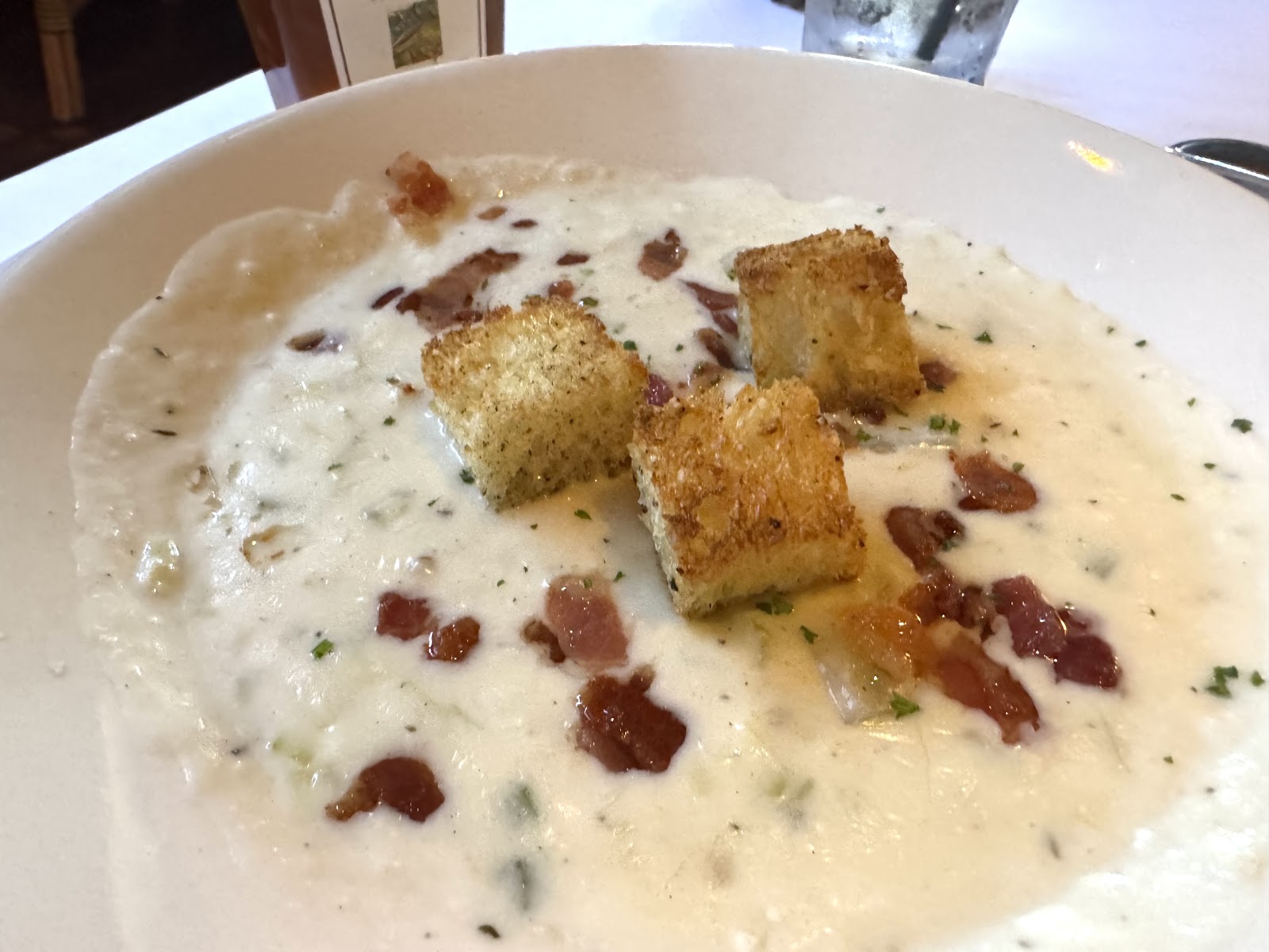 Newport Beach Clam Chowder