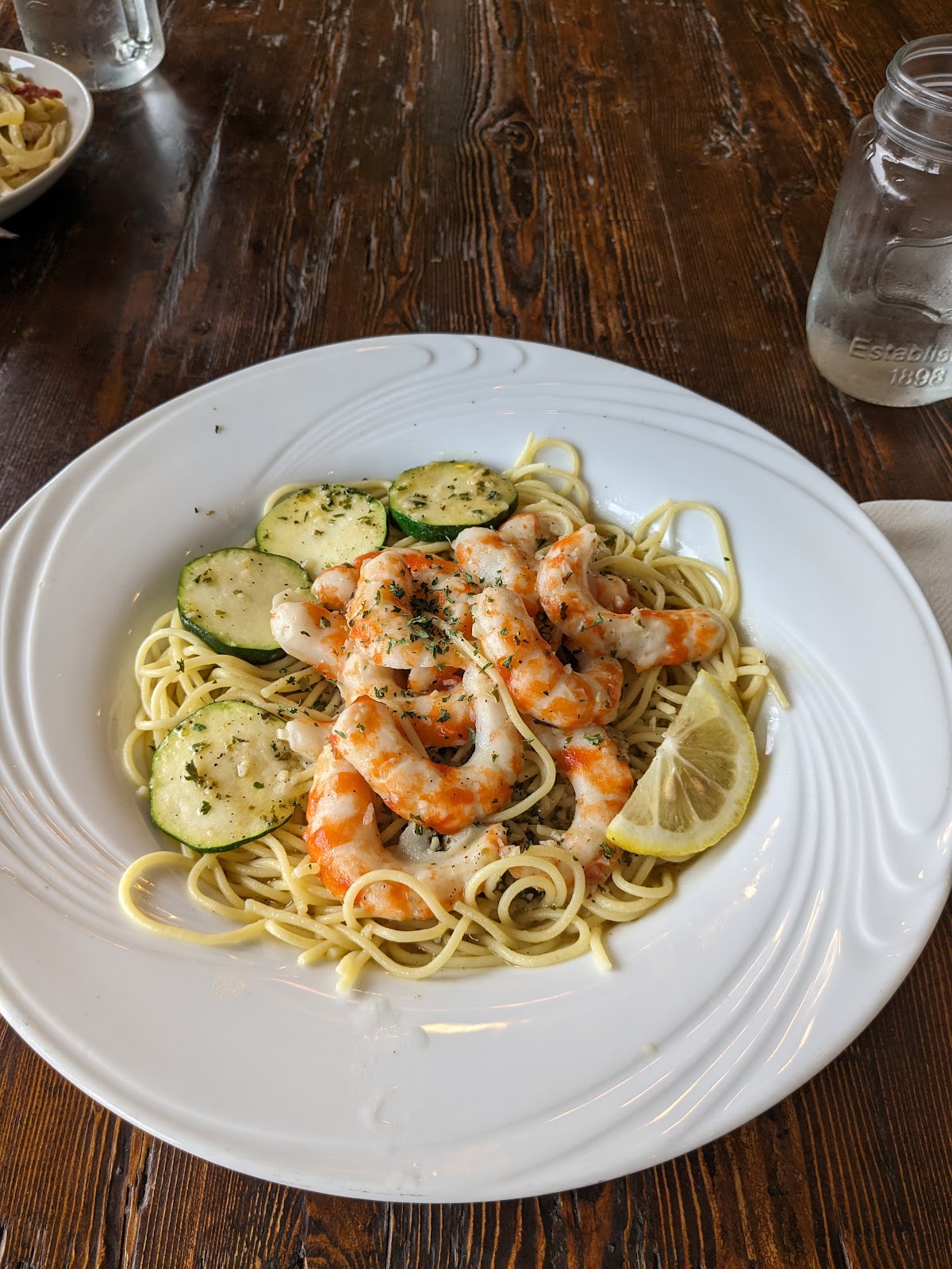 Shrimp Scampi Pasta