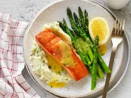 Grilled Salmon Plate