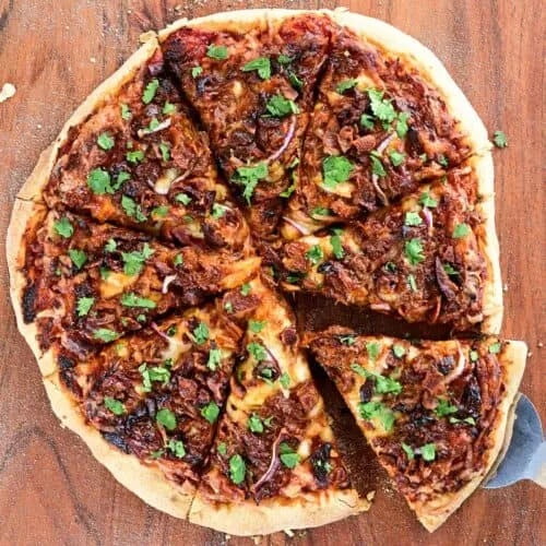 BBQ Pulled Pork Pizza