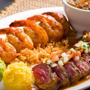 Carne Asada & Shrimp