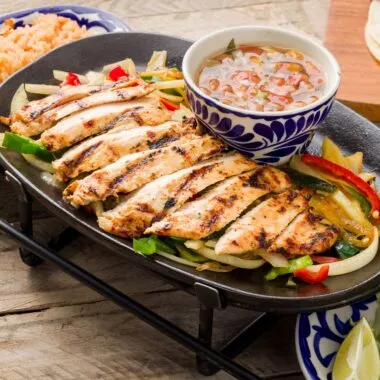 Grilled Chicken Fajitas