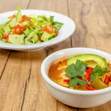 All-You-Can-Eat Tortilla Soup & Mexican Caesar Salad