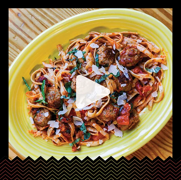 Pasta + Meatballs