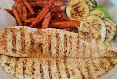Grilled White Fish