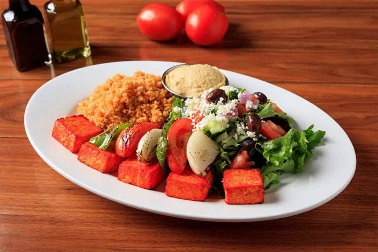 Charbroiled Organic Firm Tofu Kabob
