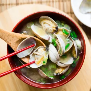 Clam Noodle Soup
