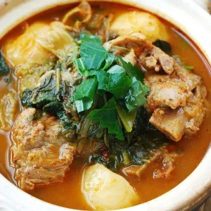 Spicy Pork Stew with Potato