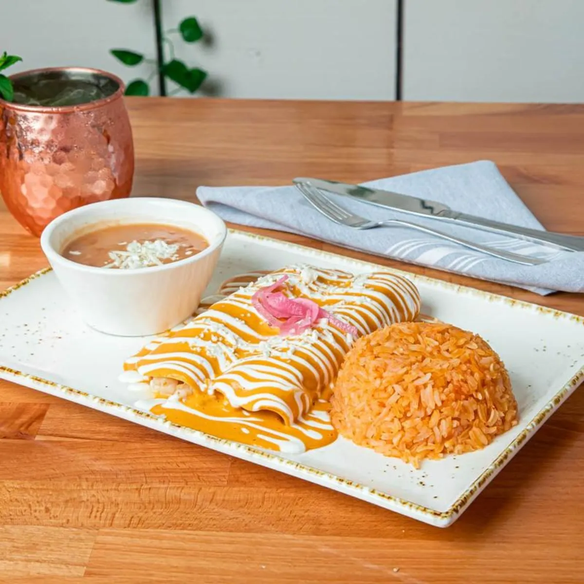 Lobster Enchiladas