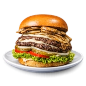 Deluxe Double Burger
