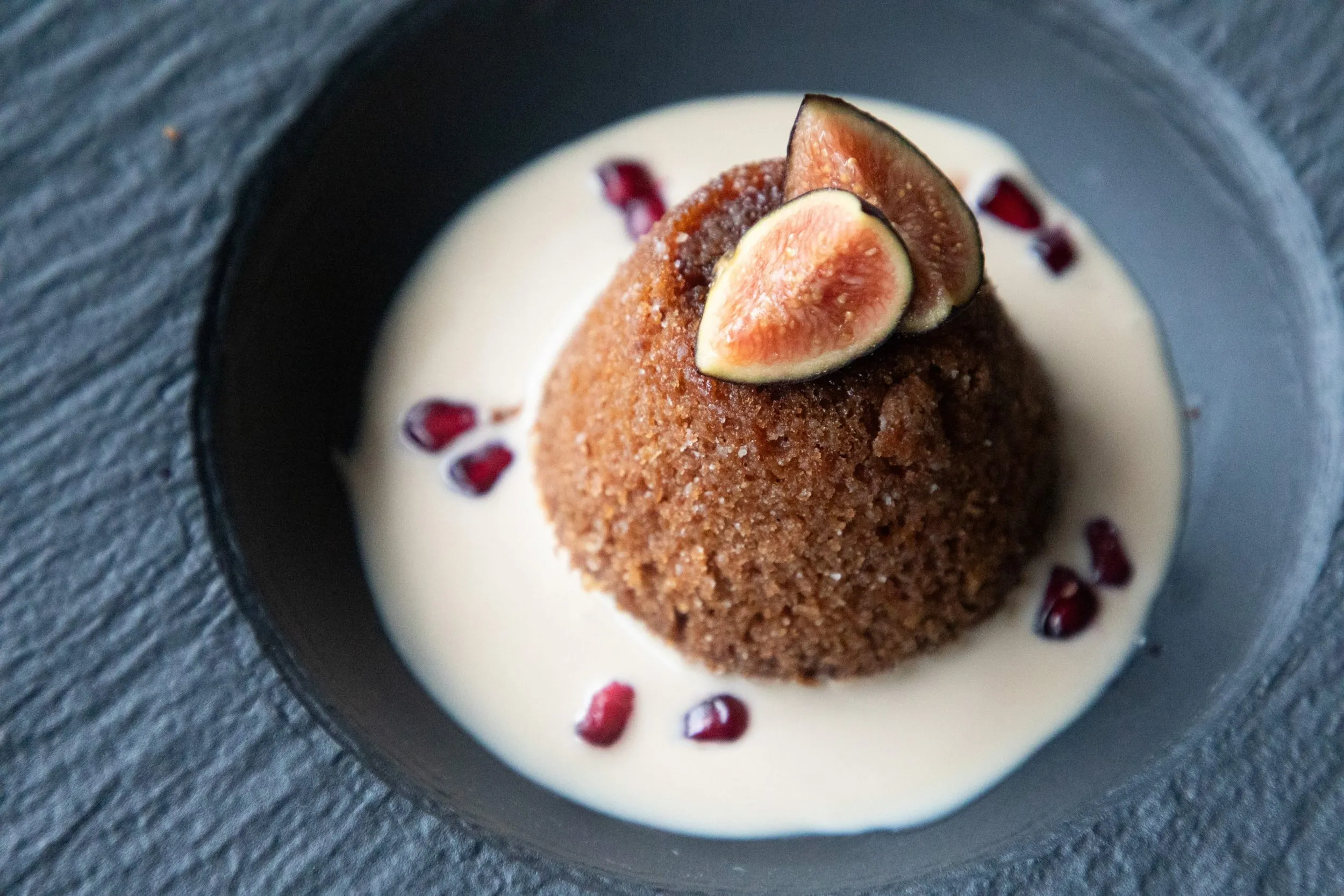 Steamed Apple Pudding Cake