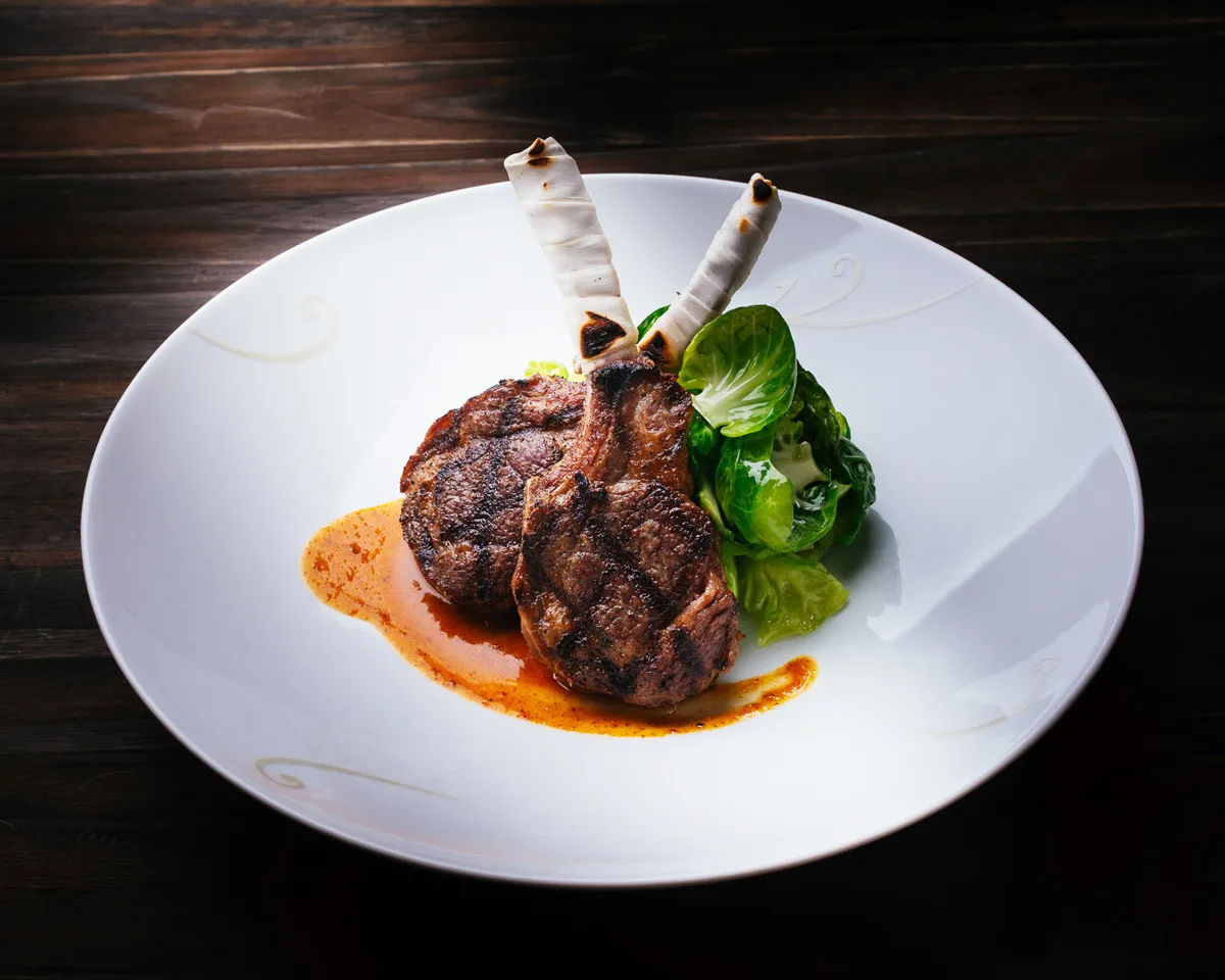 Lamb Chops with Miso Anticucho
