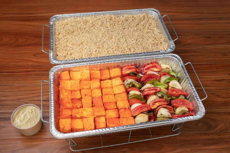 Charbroiled Organic Firm Tofu Kabob
