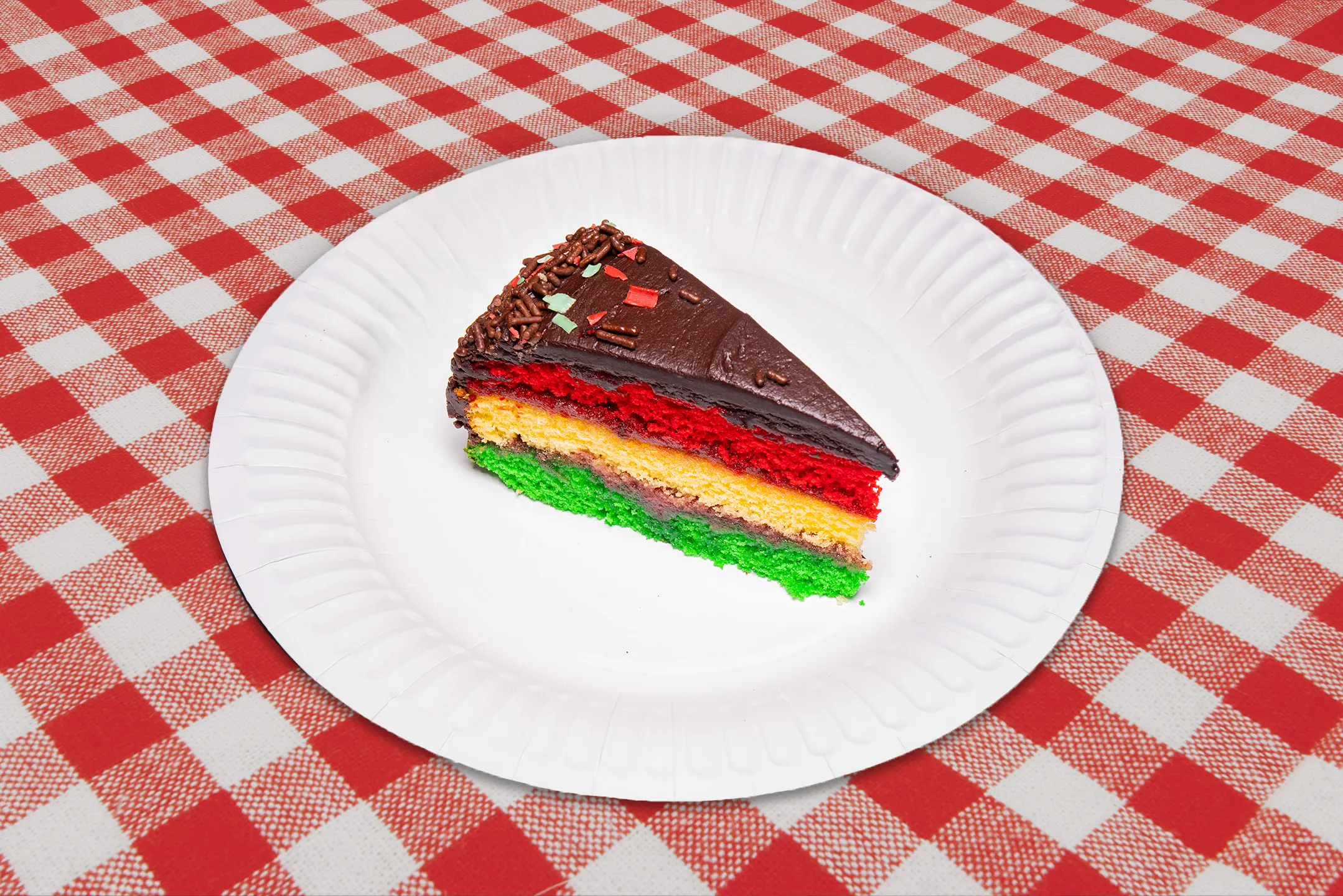 Italian Rainbow Cake