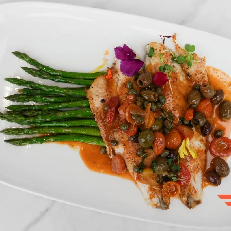 Baked Seabass