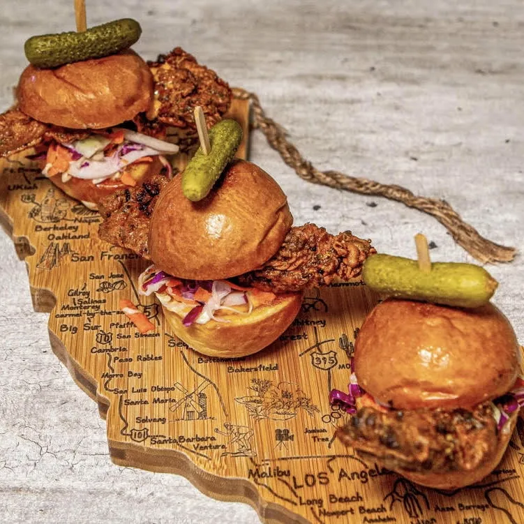 Crazy Crispy Fried Chicken Sliders