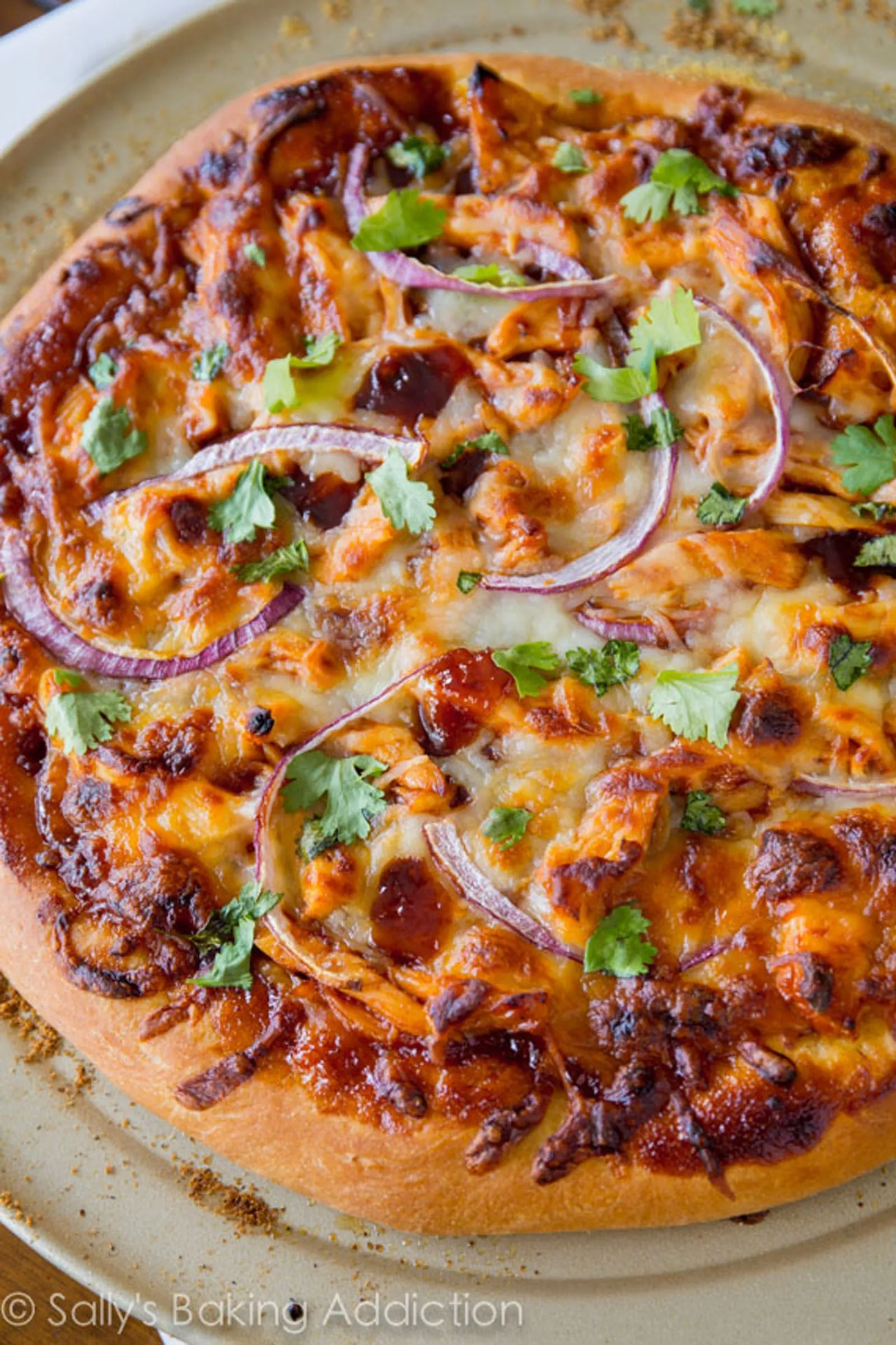 Chicken Cilantro Pizza