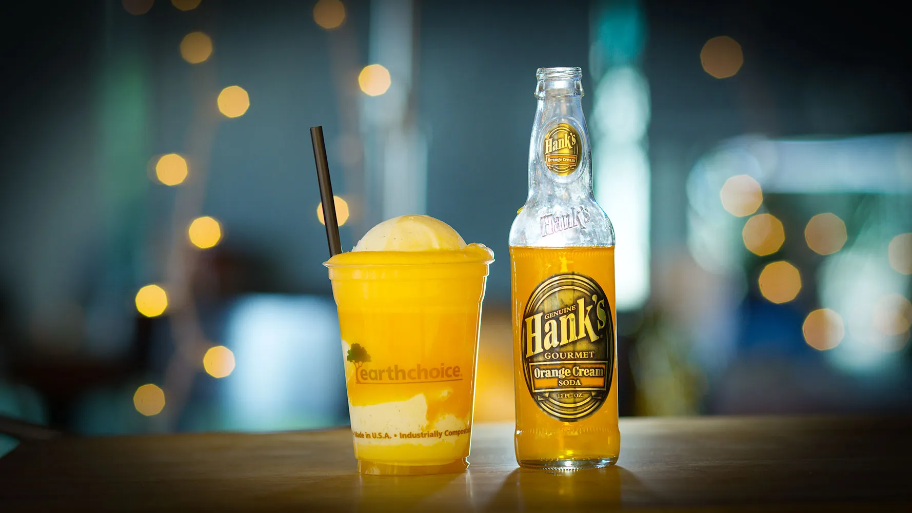 Orange Cream Soda Float