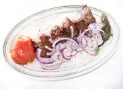 Lamb Kabob Plate