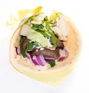 Beef Shawarma (Gyros) Sandwich
