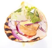 Fish Fried Greek Style Sandwich