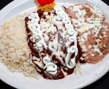 Mole Enchiladas