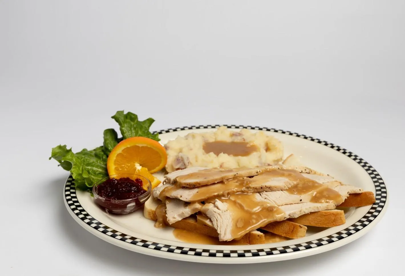 Open-Faced Turkey Sandwich