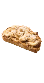 Peanut Banana Crunch Toast