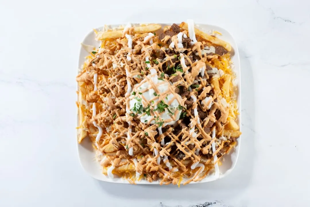 Loaded Chicken Shawarma Fries