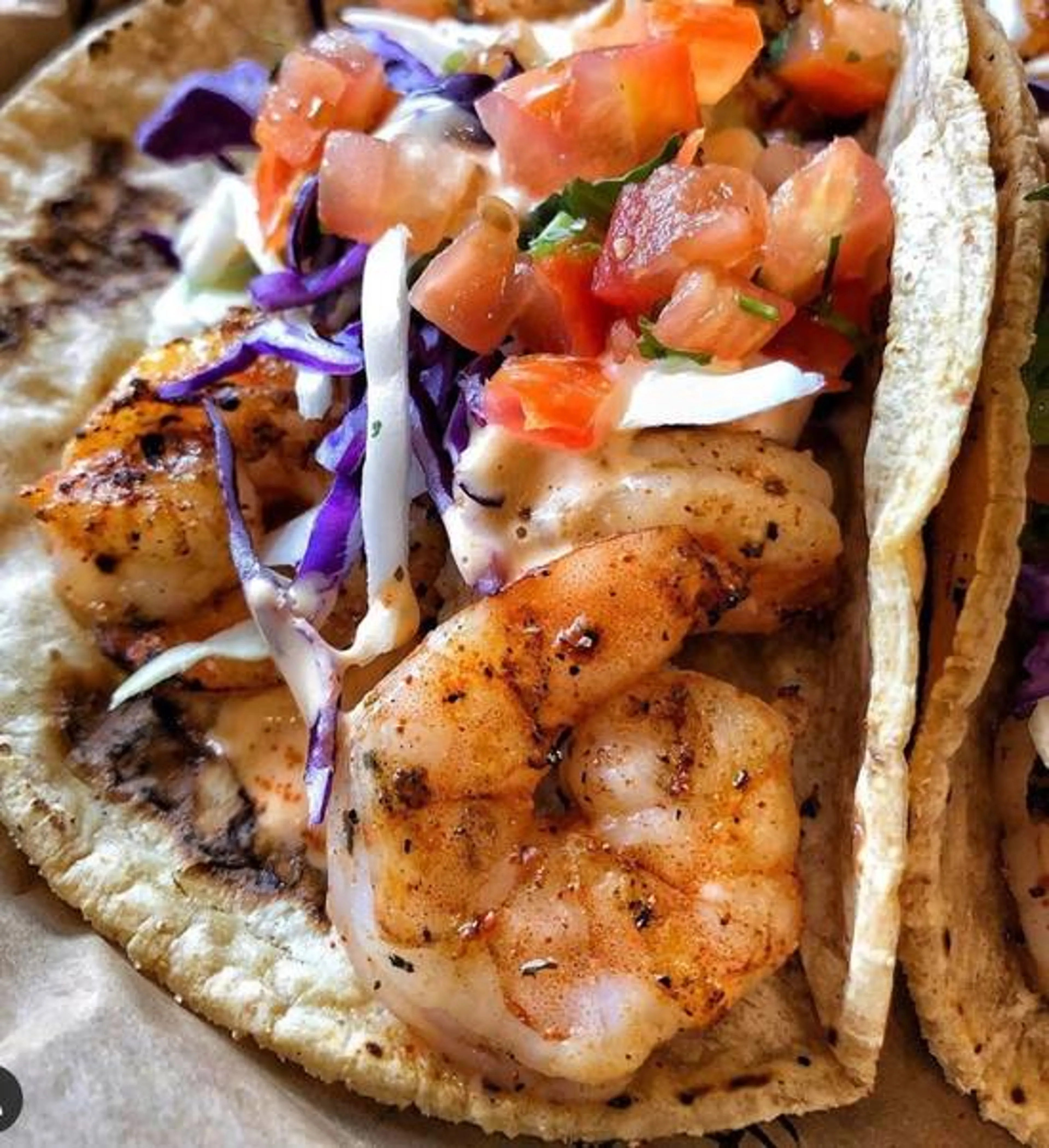 Grilled Shrimp Taco Combo