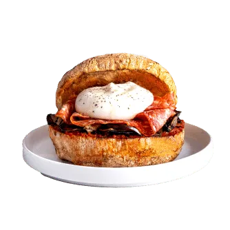 Calabrian Salame & Burrata Panino