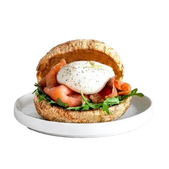 Smoked Salmon & Burrata Panino