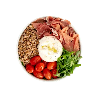 Prosciutto & Burrata Salad Bowl