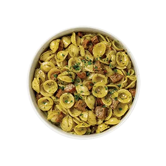 Pesto, Cream & Fennel Sausage Pasta