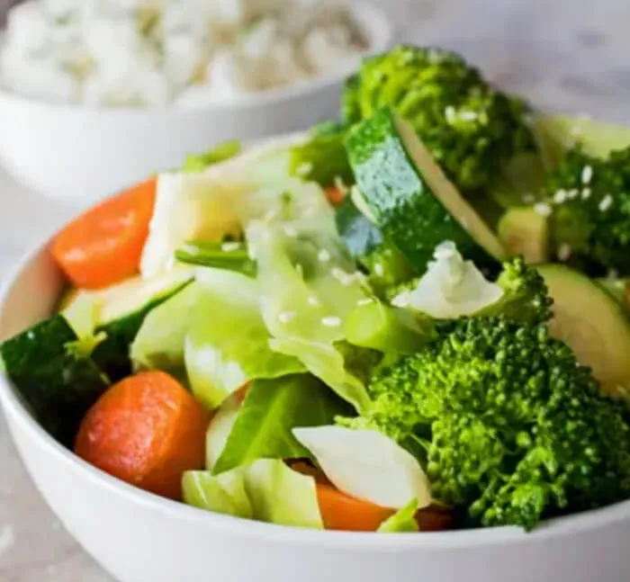 Steamed Mixed Vegetables
