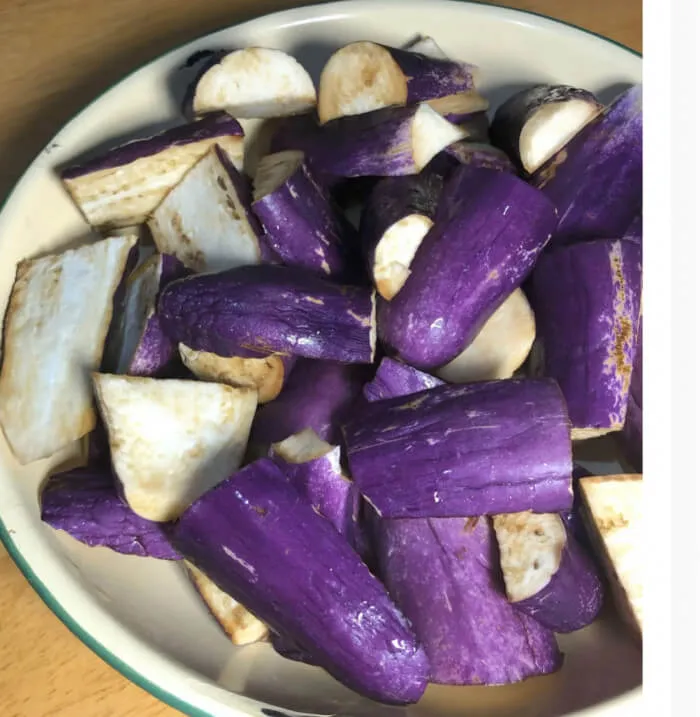 Steamed Eggplant