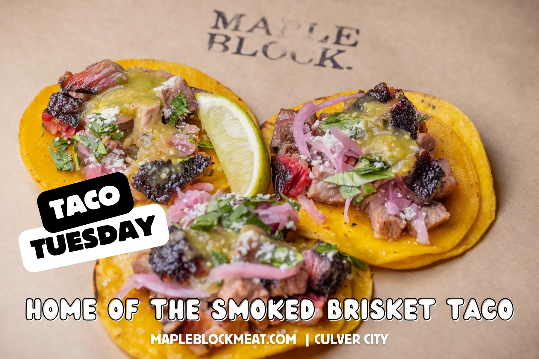 Brisket Tacos
