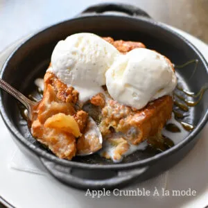Apple Crumble Pie