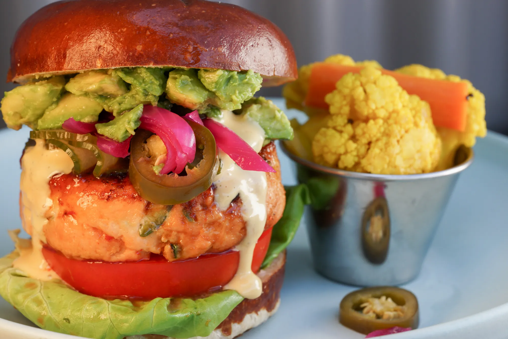 Salmon Burger