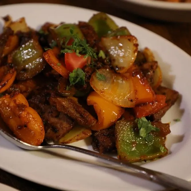Chana Sadeko Salad