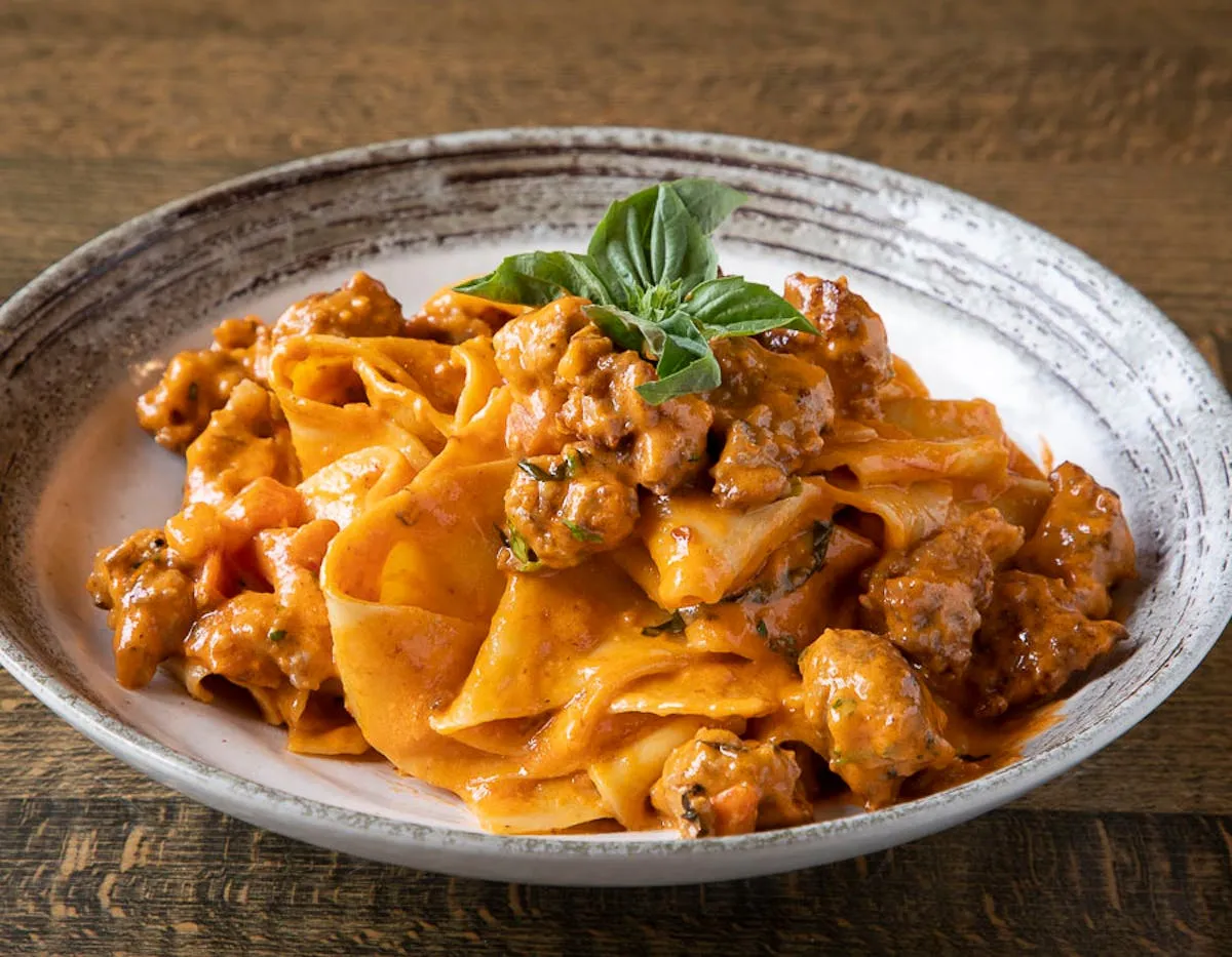 Pappardelle with Sausage