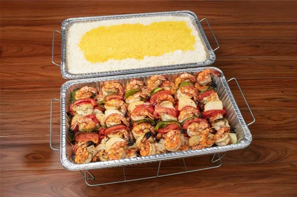 Wild Caught Jumbo Shrimp Kabob