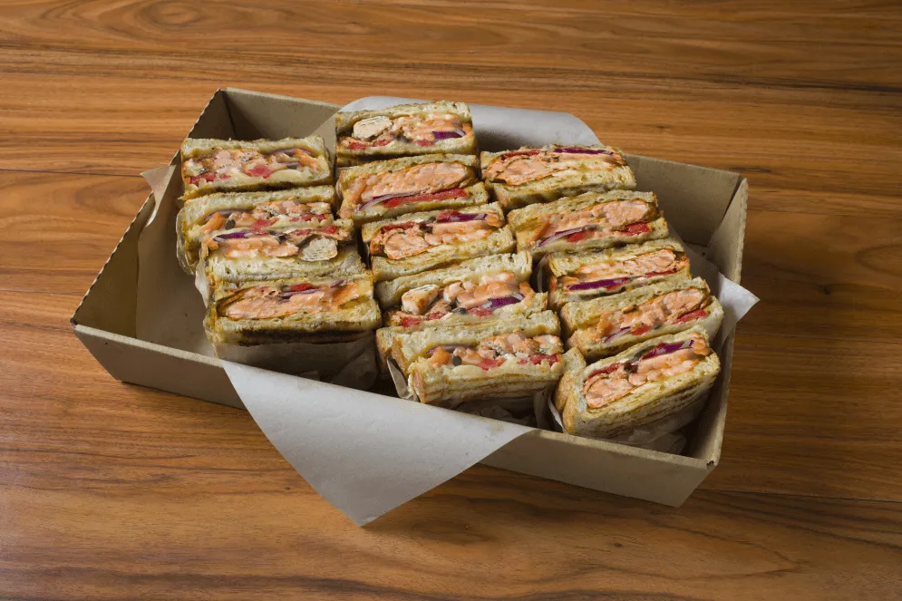 Salmon Brie Panini