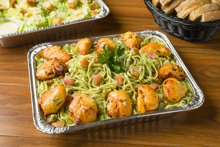 Chicken Pesto Linguine