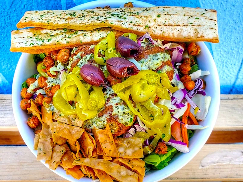 Vegan Doner Salad
