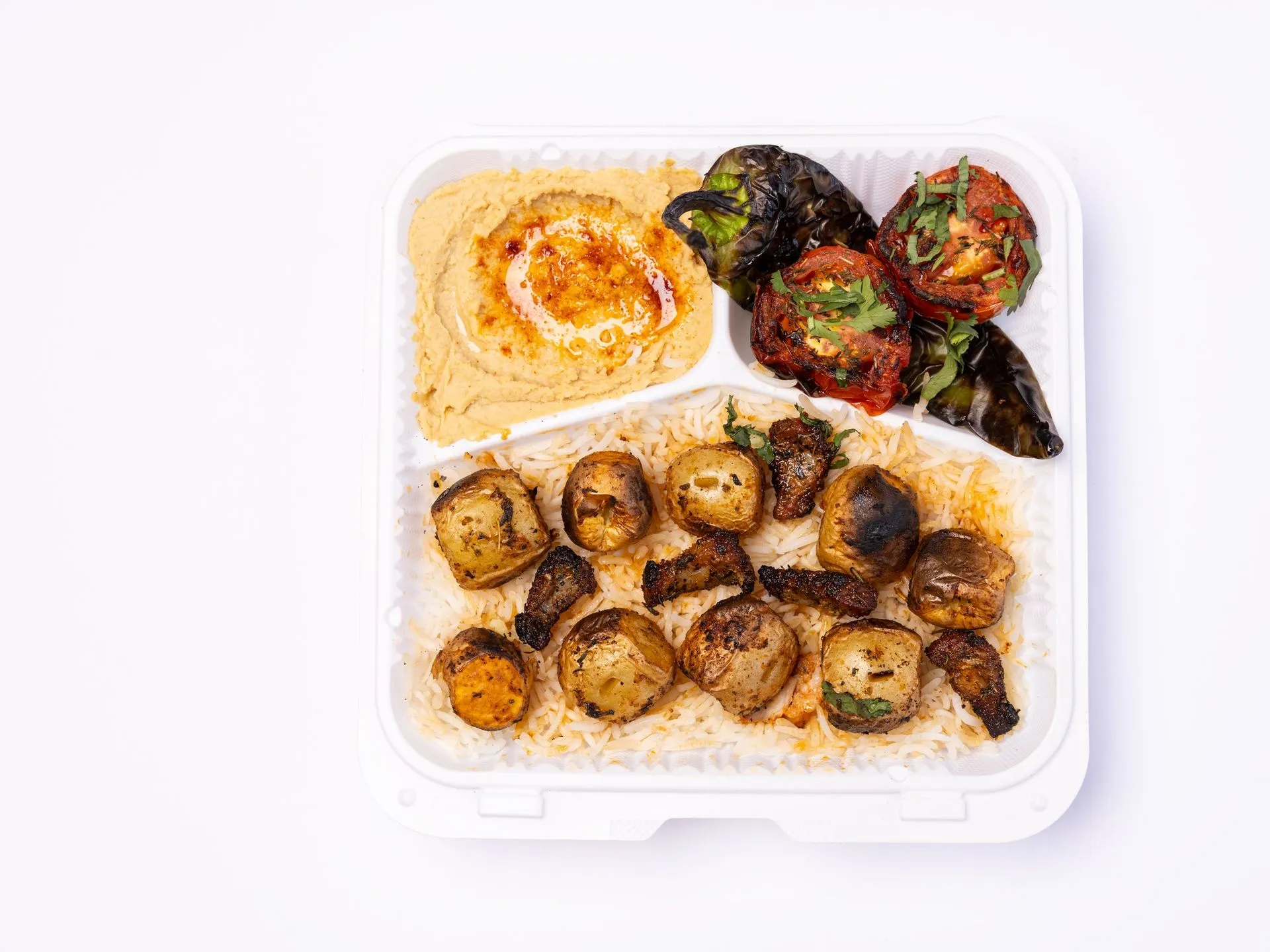 Grilled Potato Plate